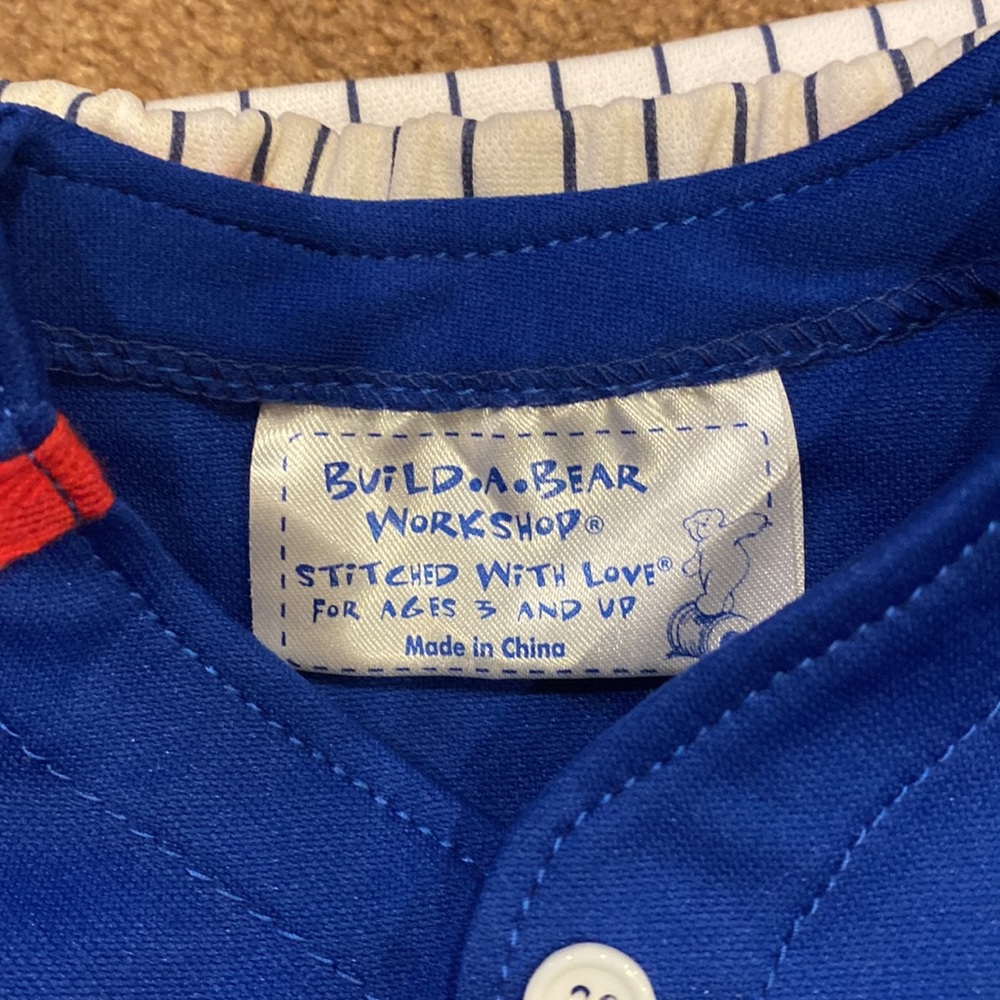 Build-A-Bear Baseball Outfit - Picture 5 of 5